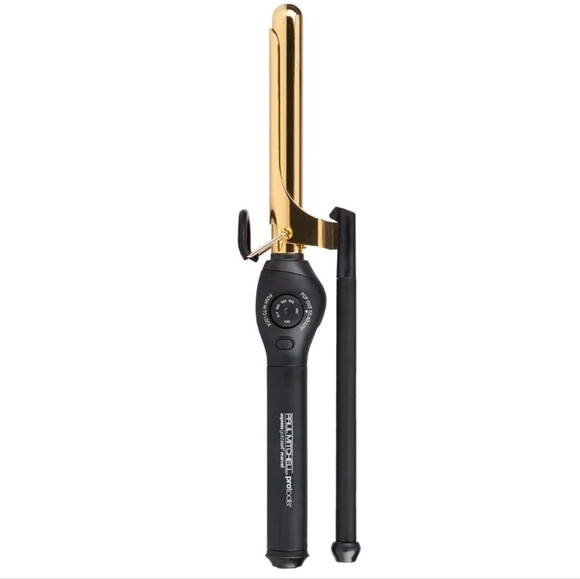 Paul Mitchell Other - New PAUL MITCHELL Gold and Black Curling Iron 1" TIGHT CURLS MARCEL IRON